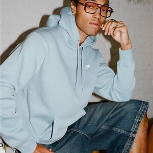 Nike Light Blue Hoodie